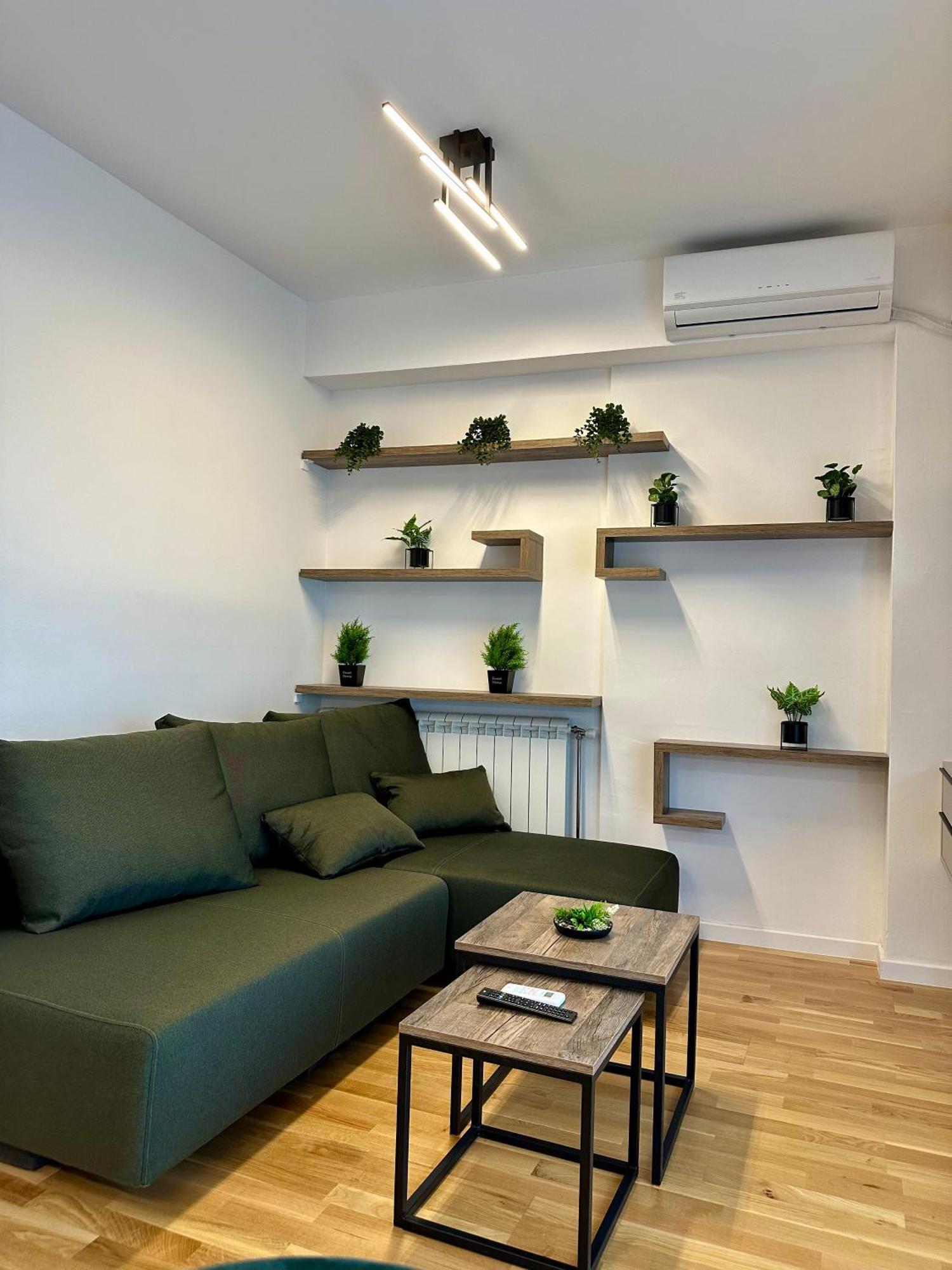 Downtown Riverside Apartments 斯科普里 外观 照片